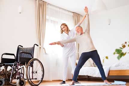Assistenza anziani domiciliare Fisioterapia a domicilio